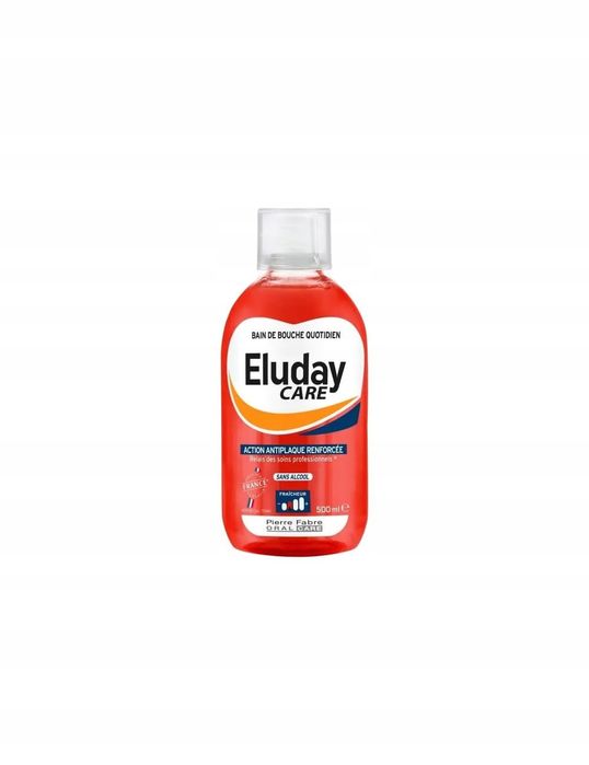 eluday płyn do płukania jamy ustnej antyplak 500 ml
