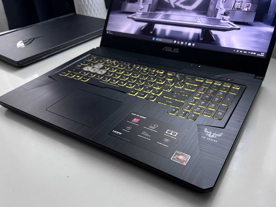 17дюймов! Игровой ноутбук Asus TUF Gaming 17 (Ryzen RX 6гб, 1650,3050)
