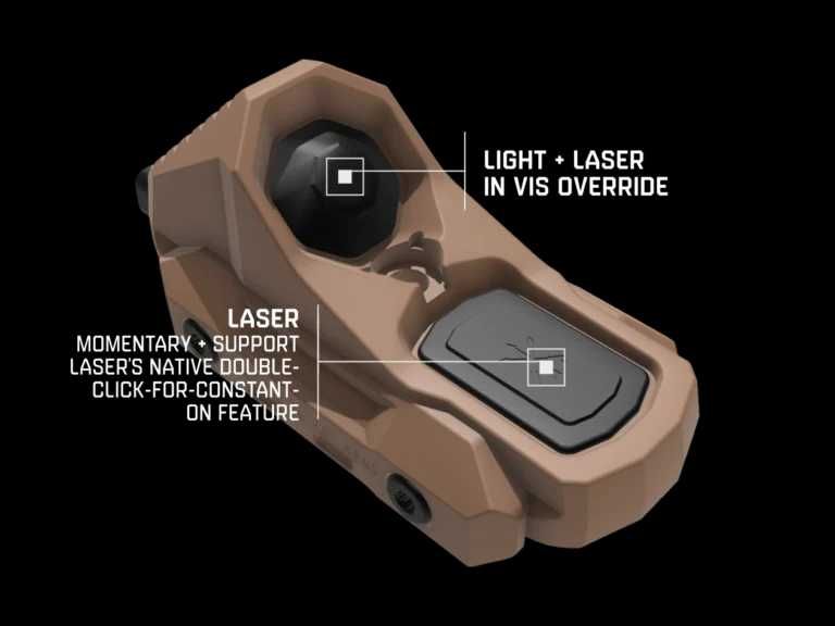 Unity Tactical Axon SYNC SureFire 7 / DBAL A3-A4 13 FDE перемикач лазе