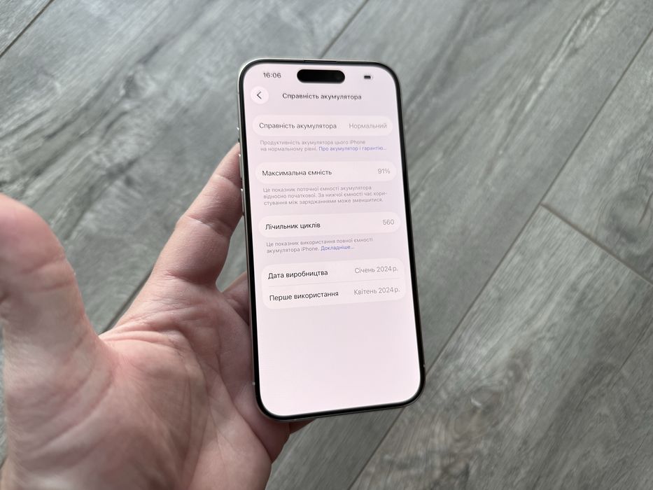 iPhone 15 Pro 128gb White Titanium