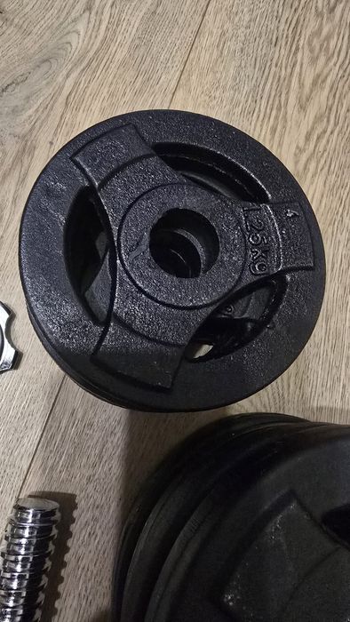 Hantle żeliwne 2x15 kg