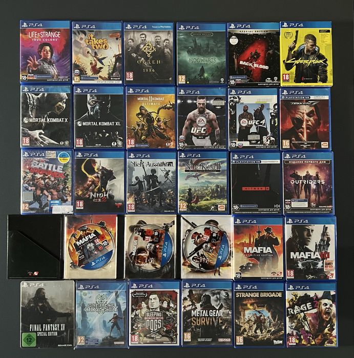 Диски для PlayStation 4 / PlayStation PS5 | Ігри PS4 PS5