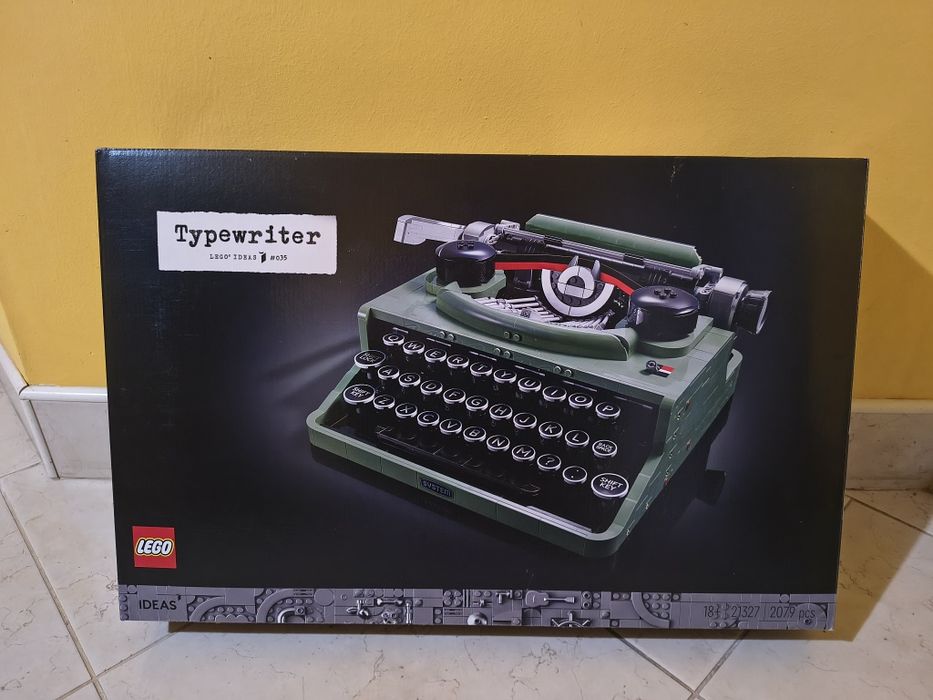 LEGO® 21327 Ideas - Maszyna do pisania - pudełko