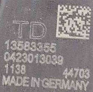 Sensor Airbag 13583355 - OPEL INSIGNIA B Grand Sport