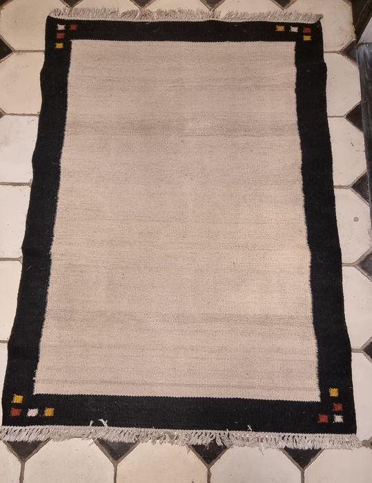 Dywan biało czarny by Ikea