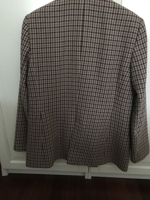 Blaser aos quadrados da Massimo Dutti