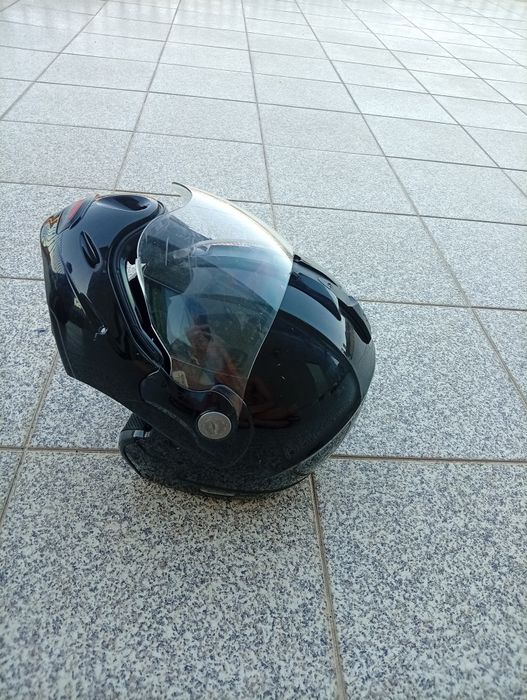 Capacete da caberg com pouco uso em bom estado