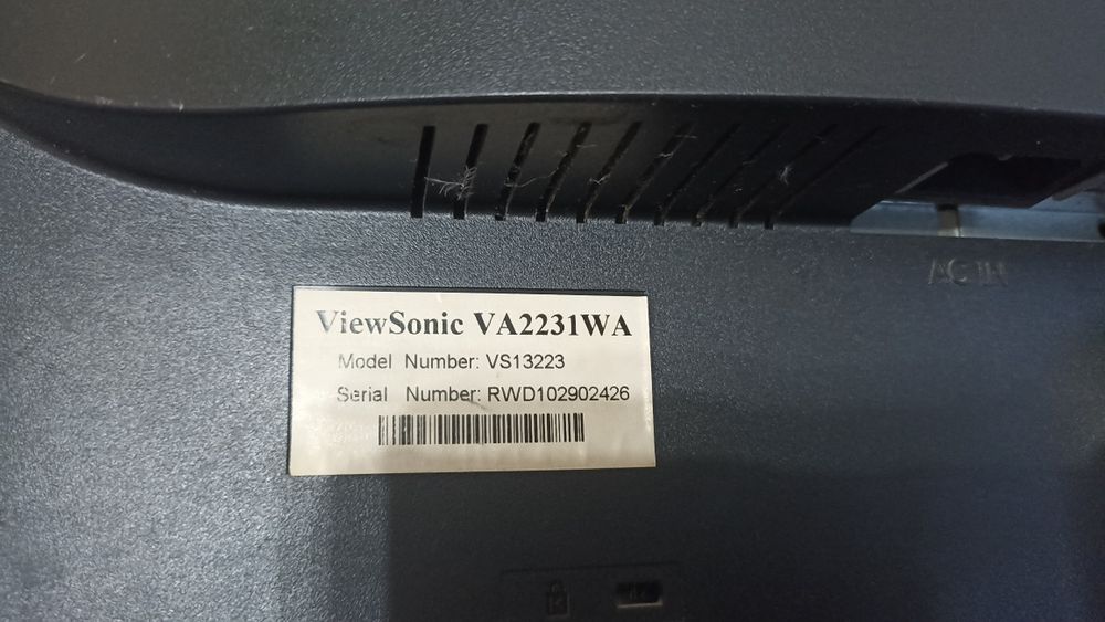 Монітор ViewSonic VA 2231 wa