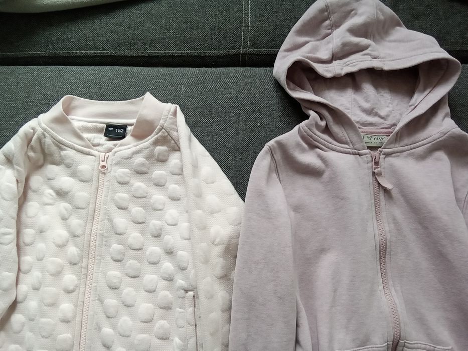 2 pak. Bluzy rozpinane. 4f i Next. 146-152 cm. Wysyłka.