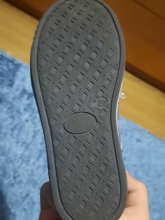 Sapatos azuis criança