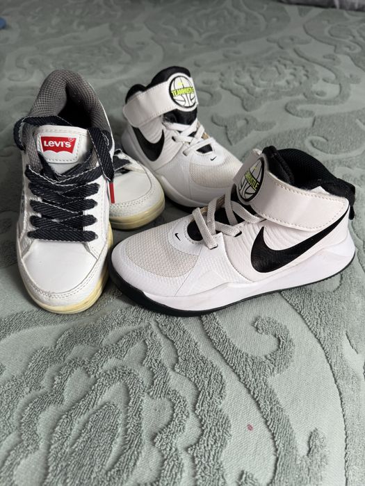 Кросівки на хлопчика Nike та Levis 28 розміру