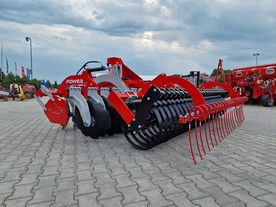 Brona talerzowa ZABIEL 3.5m na zabezp. gumowym, transport,2025