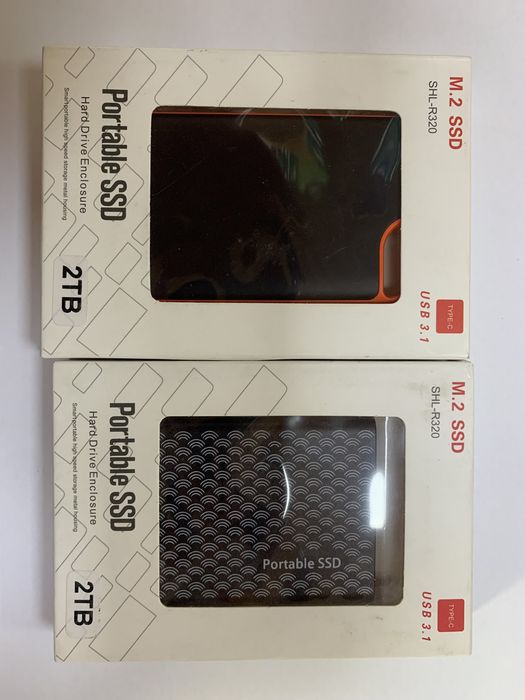 Зовнішній SSD M2 накопичувач 2TB