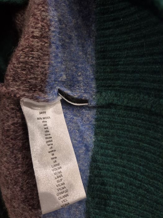 Шерстяной свитер Paul Smith Multicolor Striped Cardigan