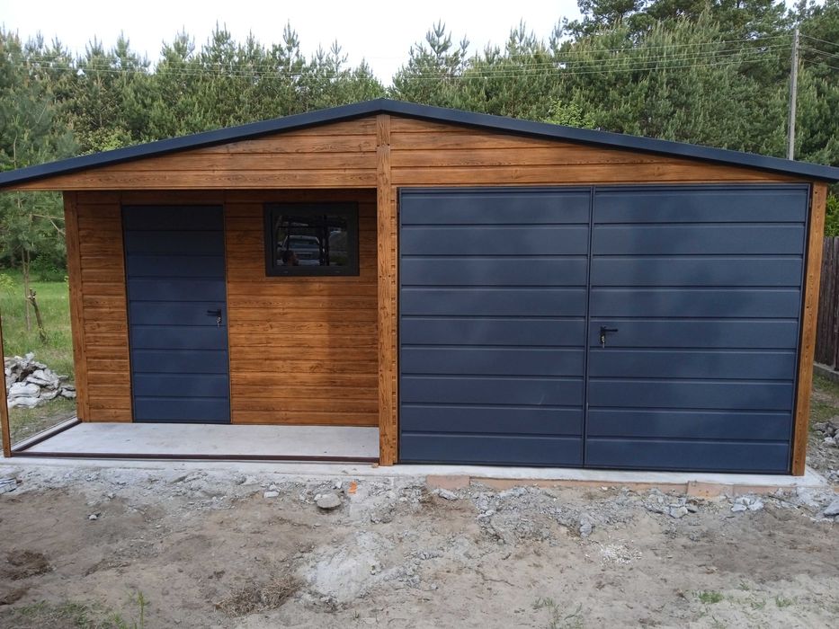 Garaż blaszany garaże blaszane. 6x5 6x6 7x5 8x6 9x6 20x6 12x6 4x6
