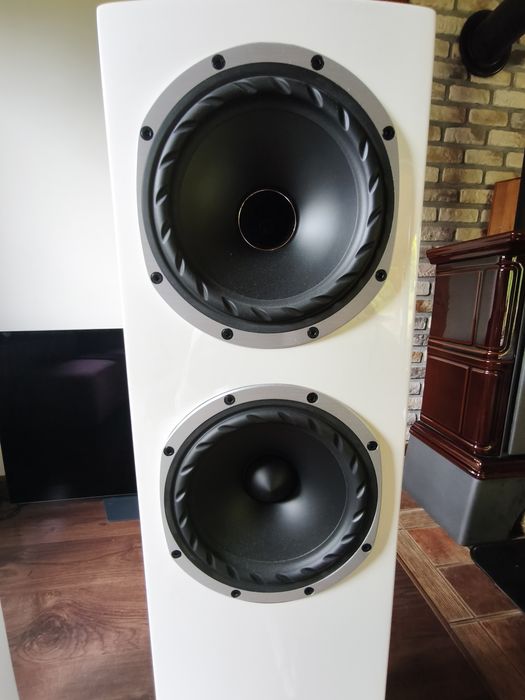 Para kolumn Fyne Audio F501 biały połysk