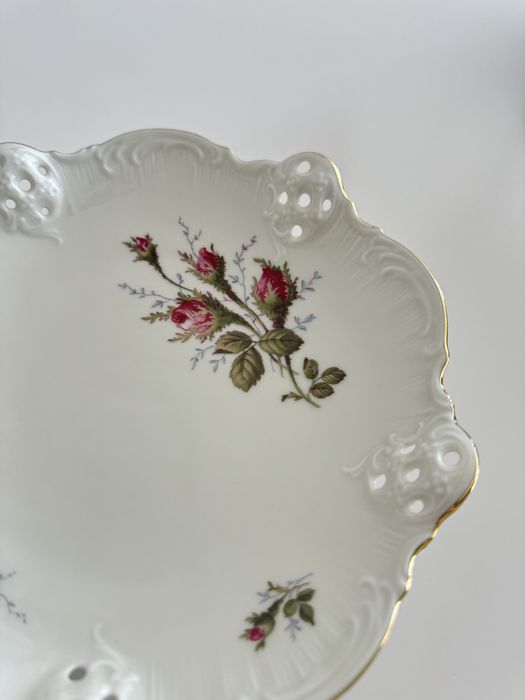 Paterka na nóżkach Rosenthal Sanssouci Ramona róże