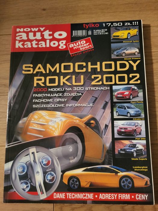 Nowy auto katalog samochody roku 2002