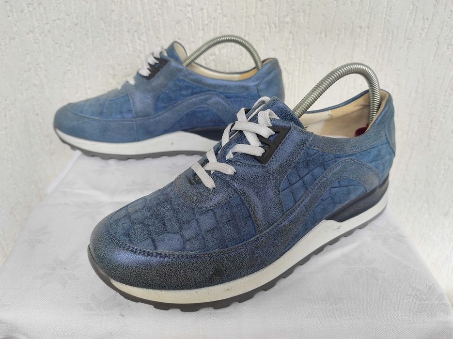 Кожанние спортивние туфли, кроссовки Waldlaufer р.38.5