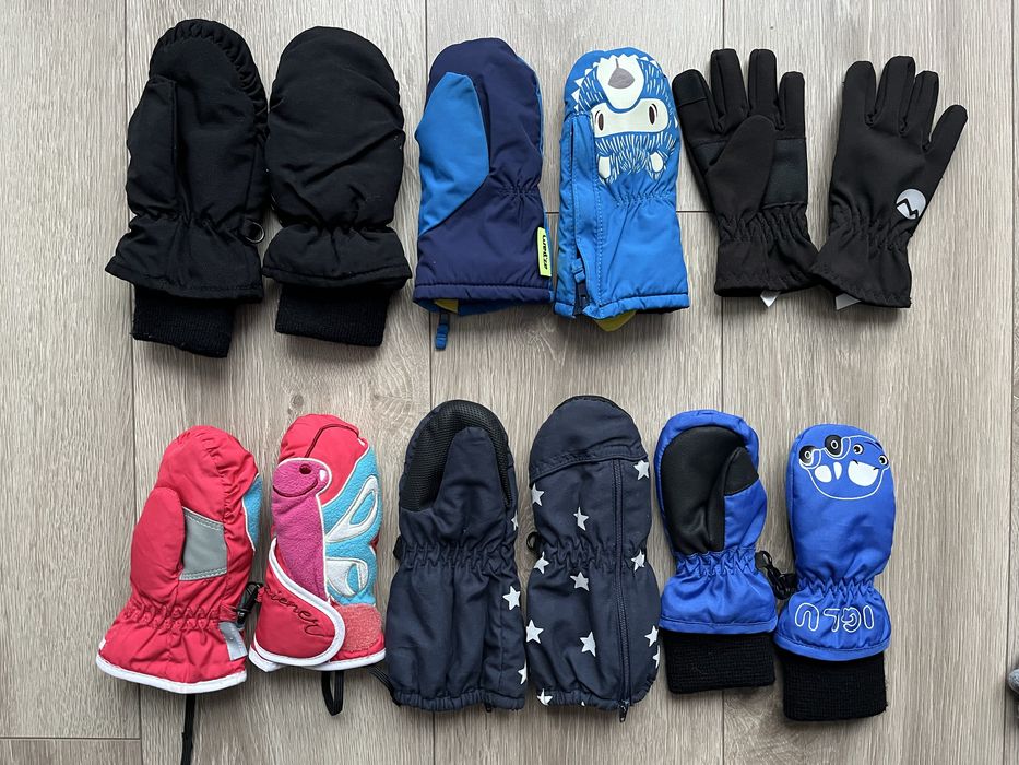 Рукавички краги флісові рукавиці