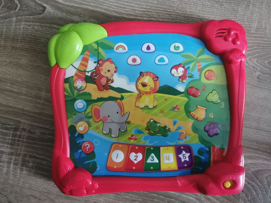 Tablet Smily Play, dżungla, zabawka interaktywna smyk 2+ 
Smily Play,
