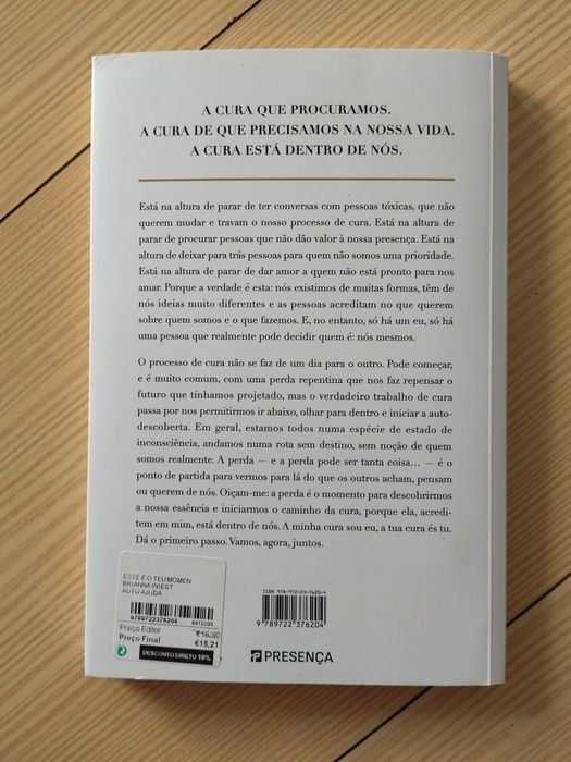 Livro 'Este é o teu momento de cura' de Brianna Wiest