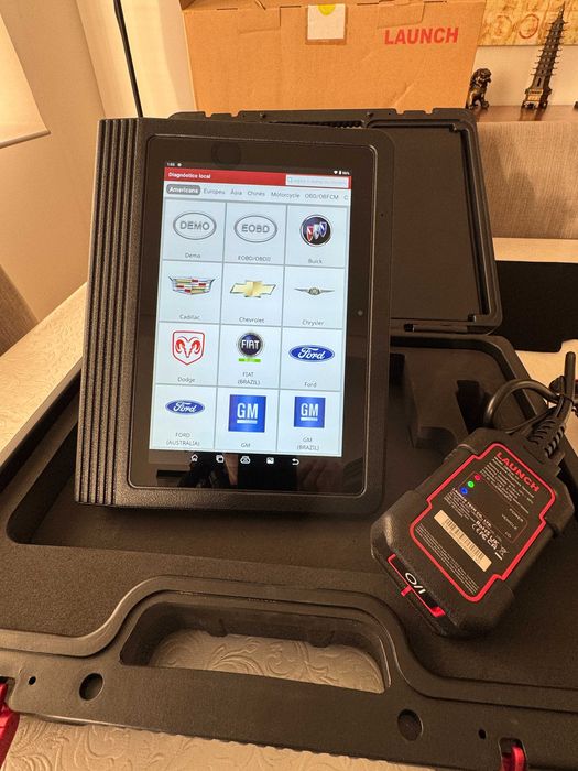 Máquina de Diagnóstico Profissional para ligeiros e motas X431 pro3 V+