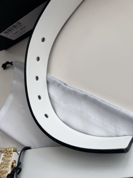 Versace jeans nowy bialy pasek