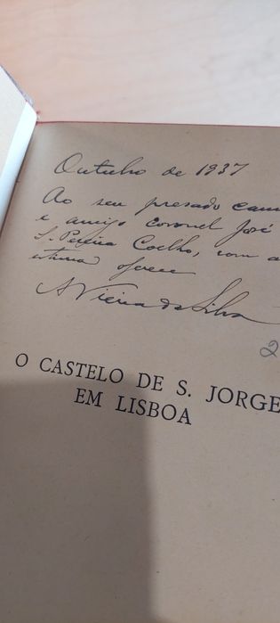 O Castelo de S. Jorge em Lisboa - A. Vieira da Silva (2ª edição)