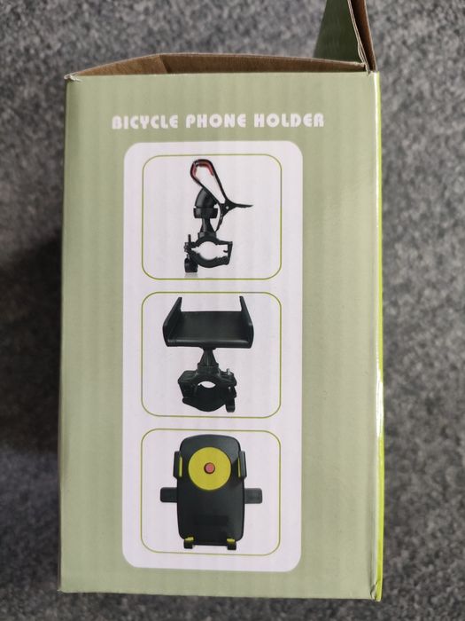 Rowerowy uchwyt na telefon