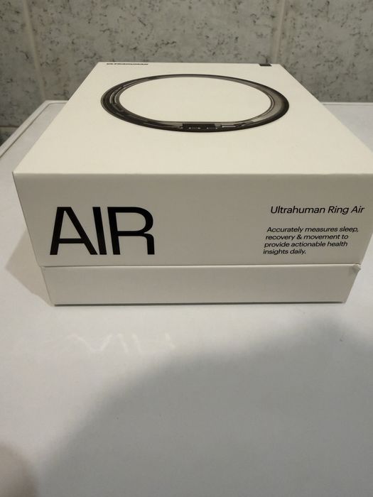 Ultrahuman Ring AIR — Space Silver, розмір 10