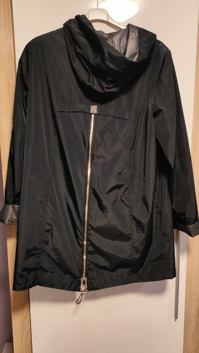 Stan idealny cienka granatowa kurtka przejściowa XXL