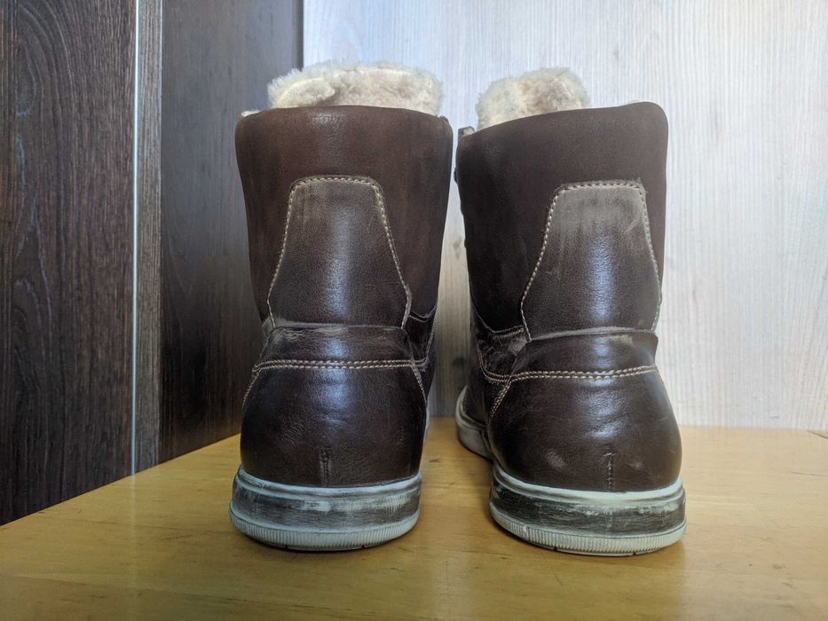 Fretz Men - швейцарські шкіряні зимові водостійкі черевики