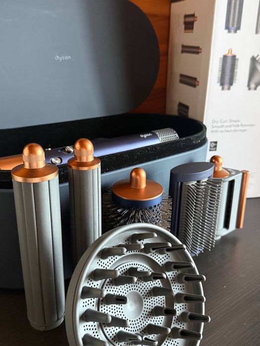 Стайлер Dyson Airwrap HS05 Complete Long Volumise Strawberry Dark Blue/Copper