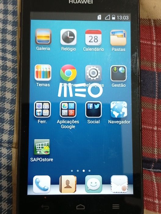 Smartphone Huawei Y530 da Meo