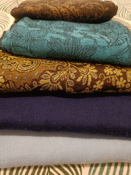 Szale wełna kaszmir