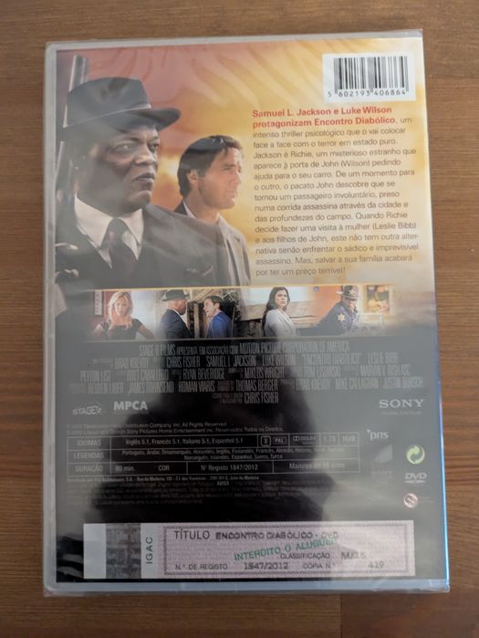 DVD NOVO e SELADO - " Encontro Diabólico " 2012