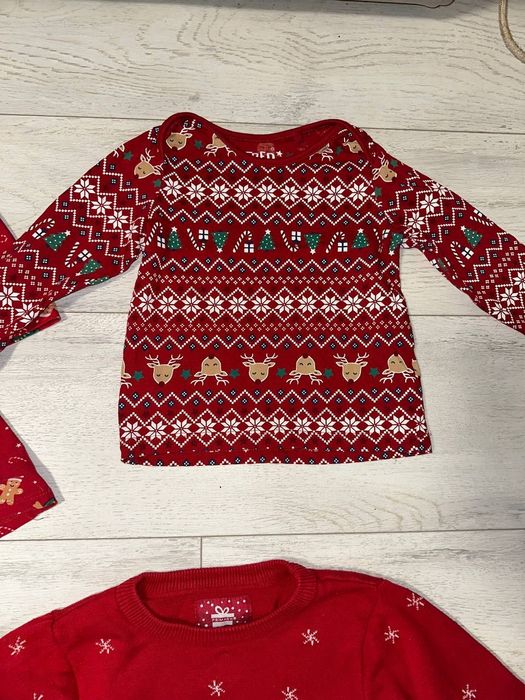 новогодняя одежда платье, свитер 3-4 года