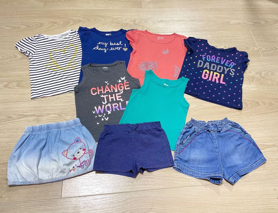 HM лот фирменные летние вещи carters футболка gap юбка next шорты zara