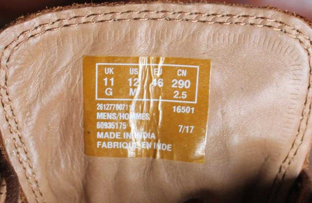 Ботинки Clarks Оригінал Нат шкіра 46р