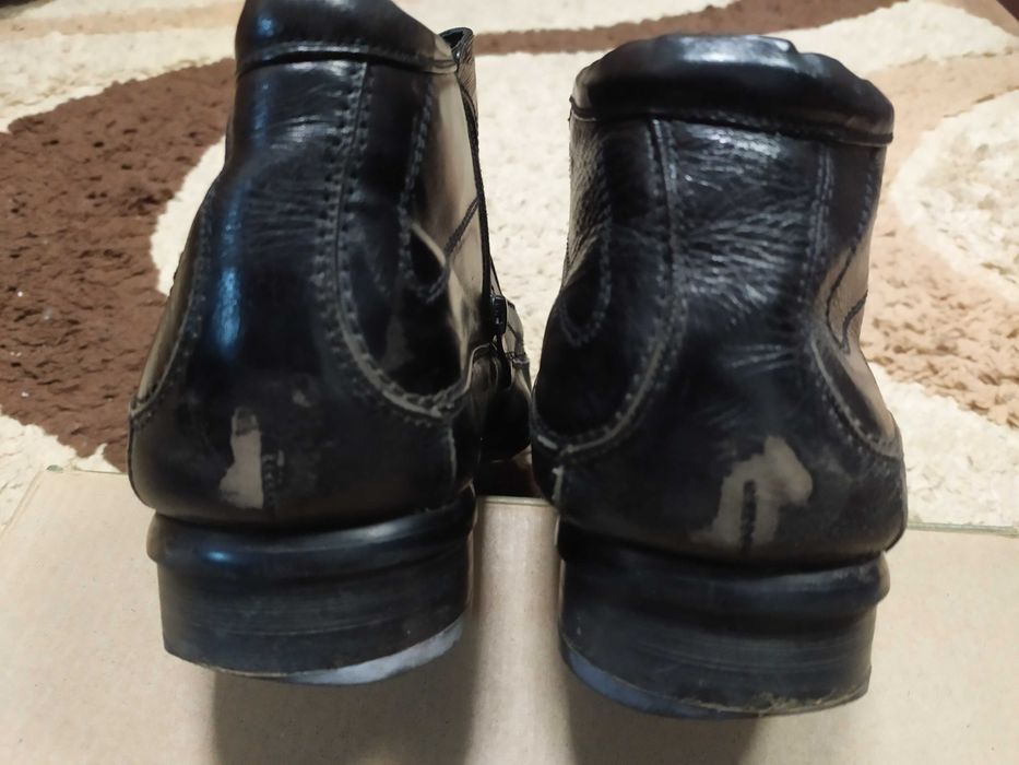 Мужские зимние полуботинки