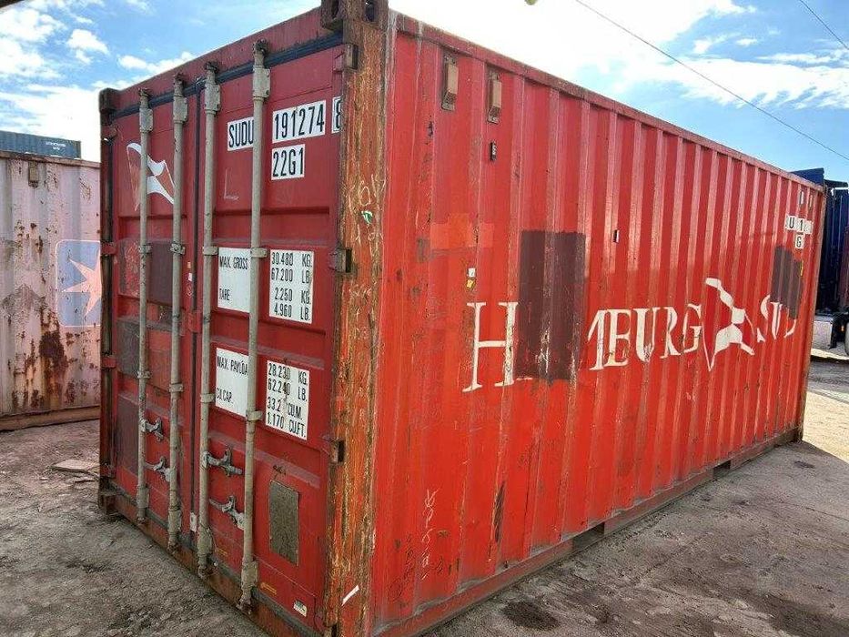 Kontener 6 metrowy 20'DC sprawny idealny na magazyn