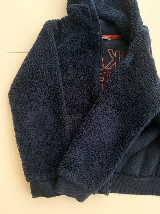 Теплий худі, светр на замку з капюшоном 5-6 років Ovs тедді