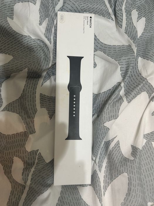 Bracelete Apple preta para Apple Watch 42mm