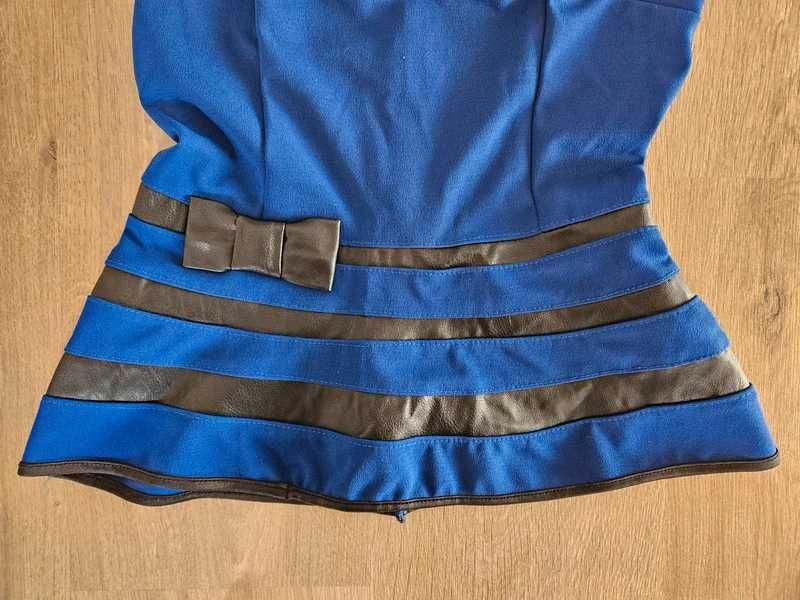Damska bluzka elegancka Made in Italy, rozmiar S – bardzo dobry stan