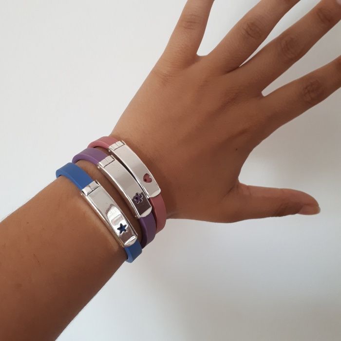 Conjunto de 2 pulseiras diversas