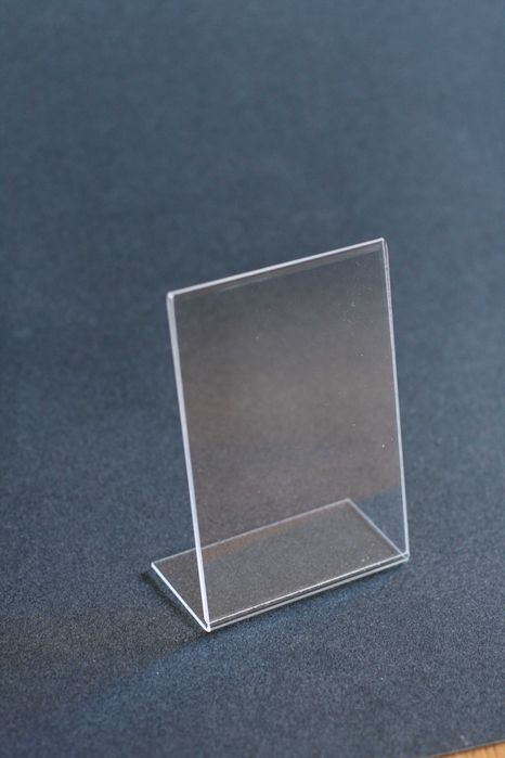 Stojak ekspozytor na zdjęcie cenę ulotki PLEXI PLEKSI