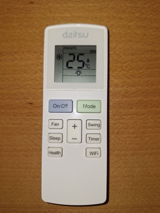 Comando ar condicionado Daitsu