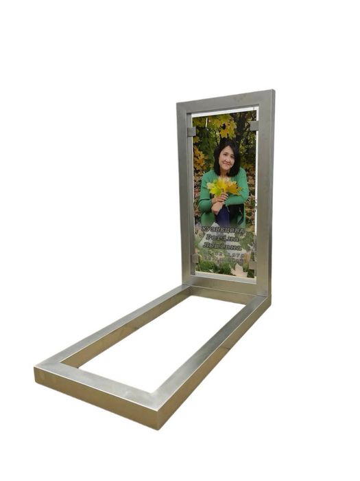 Памятник із нержавіючої сталі Памятник із фотосклом