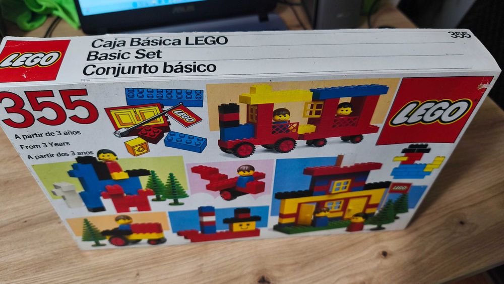 LEGO 355 Basic Set (1981) Novo e Lacrado